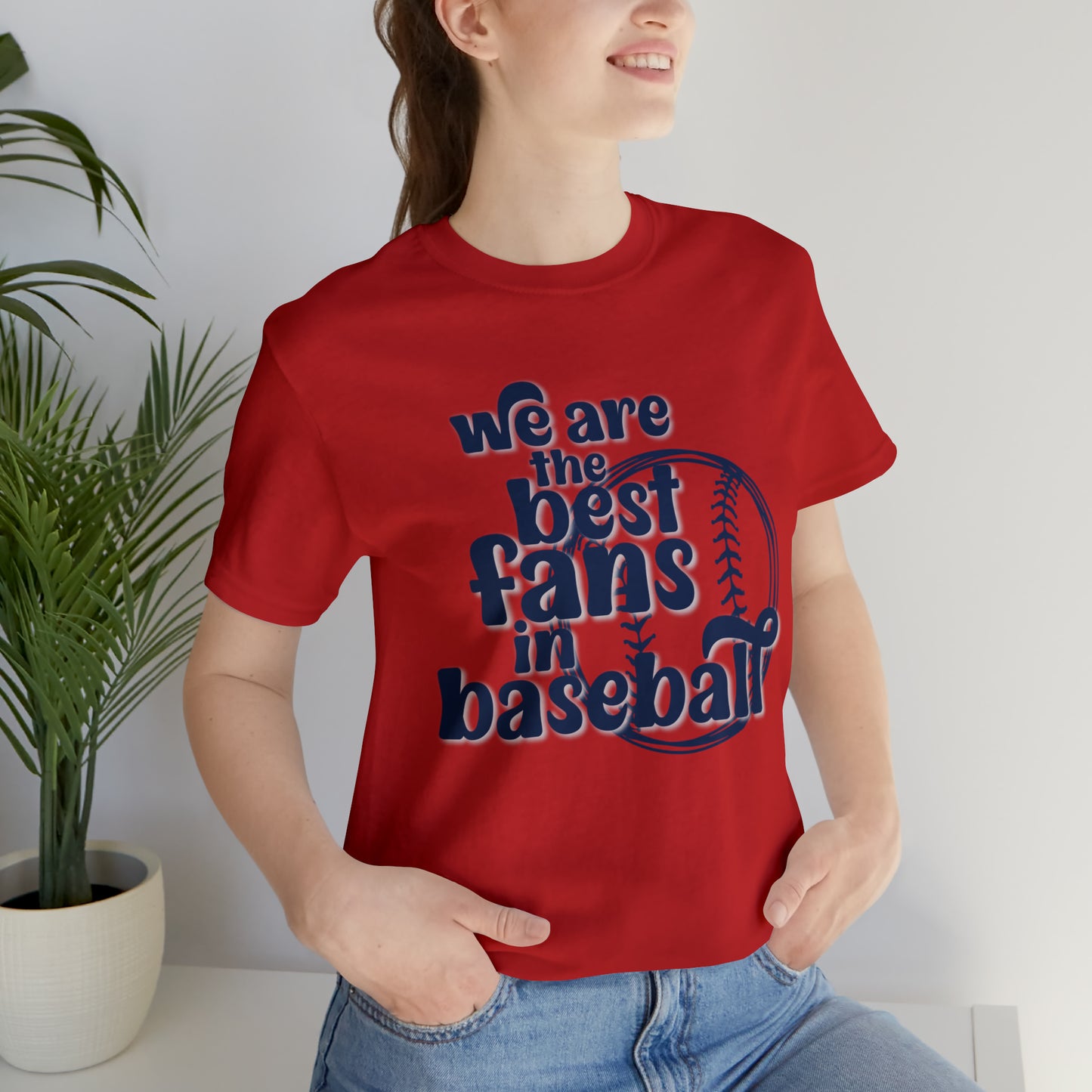 St Louis Baseball Fan "We Are the Best Fans in Baseball" Womens Tee