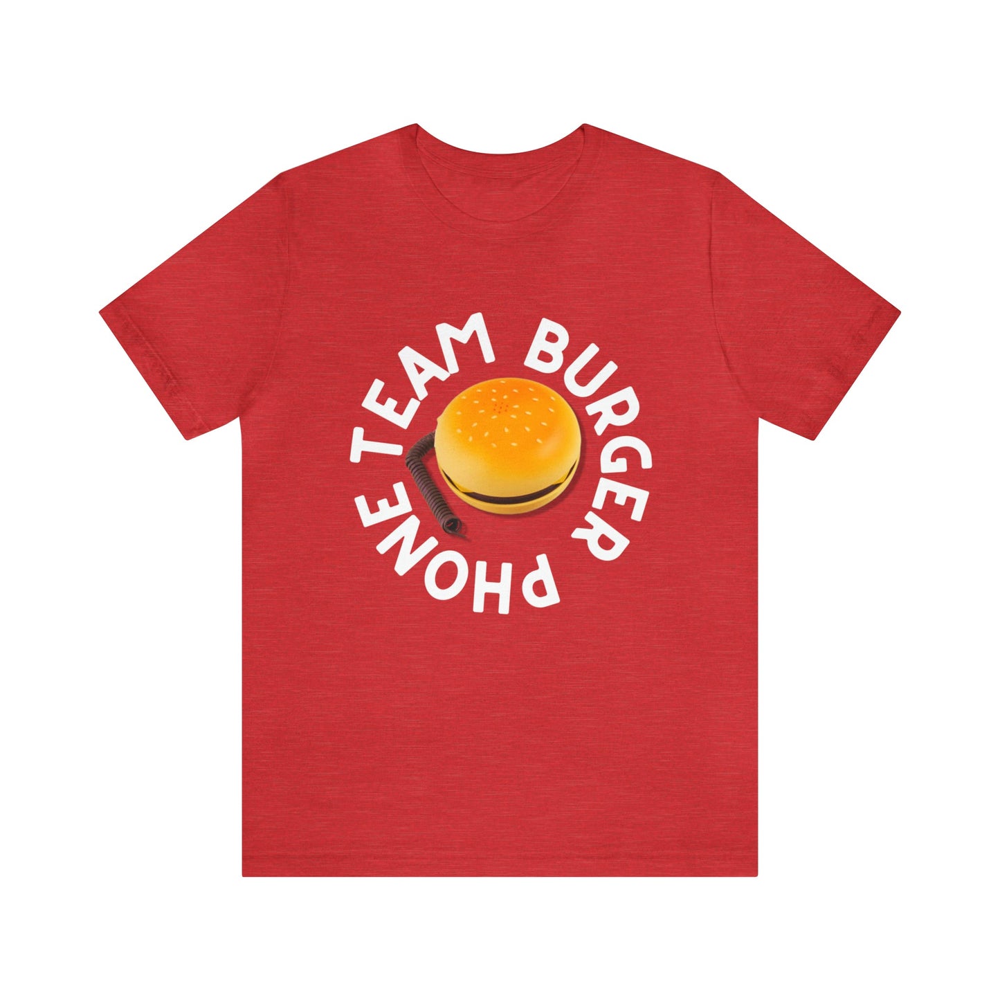 St Louis Baseball Fan "Team Burger Phone" Mens Tee