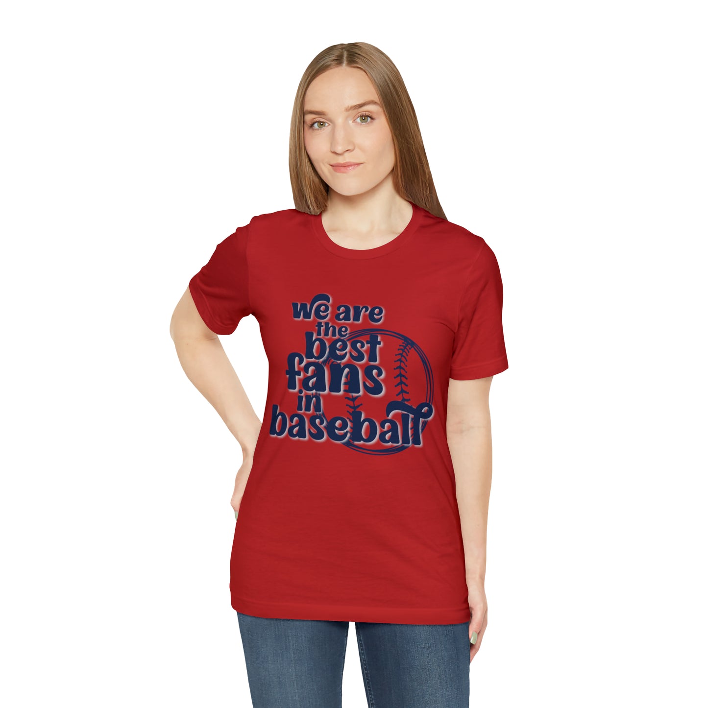 St Louis Baseball Fan "We Are the Best Fans in Baseball" Womens Tee