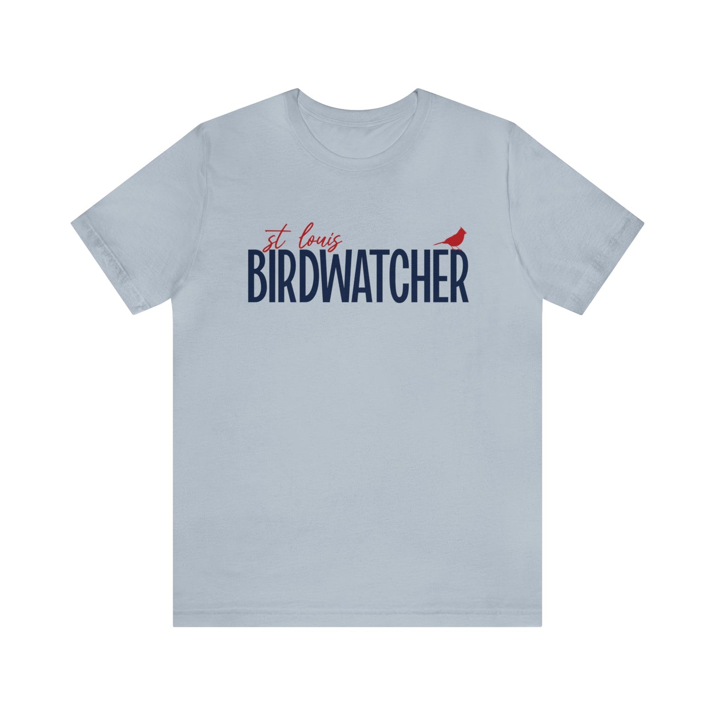 St Louis Baseball Fan "St Louis Birdwatcher" Mens Tee