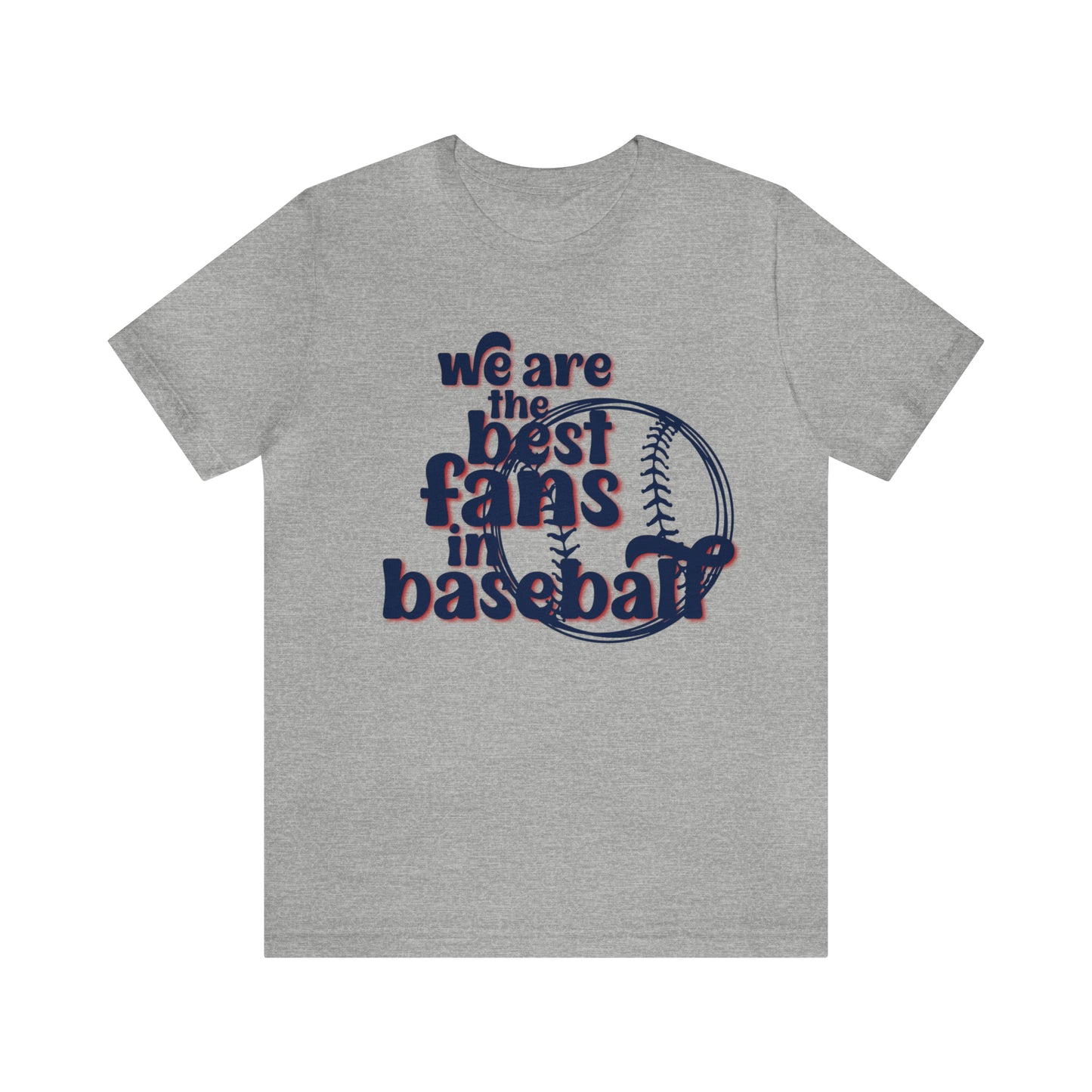 St Louis Baseball Fan "We Are the Best Fans in Baseball" Womens Tee