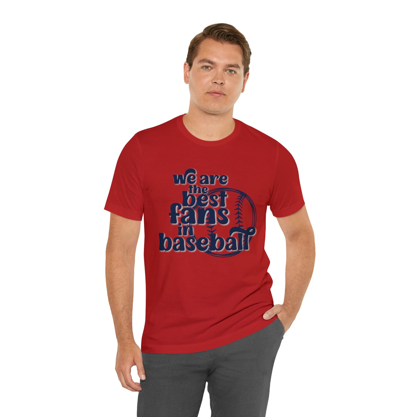 St Louis Baseball Fan "We Are the Best Fans in Baseball" Womens Tee