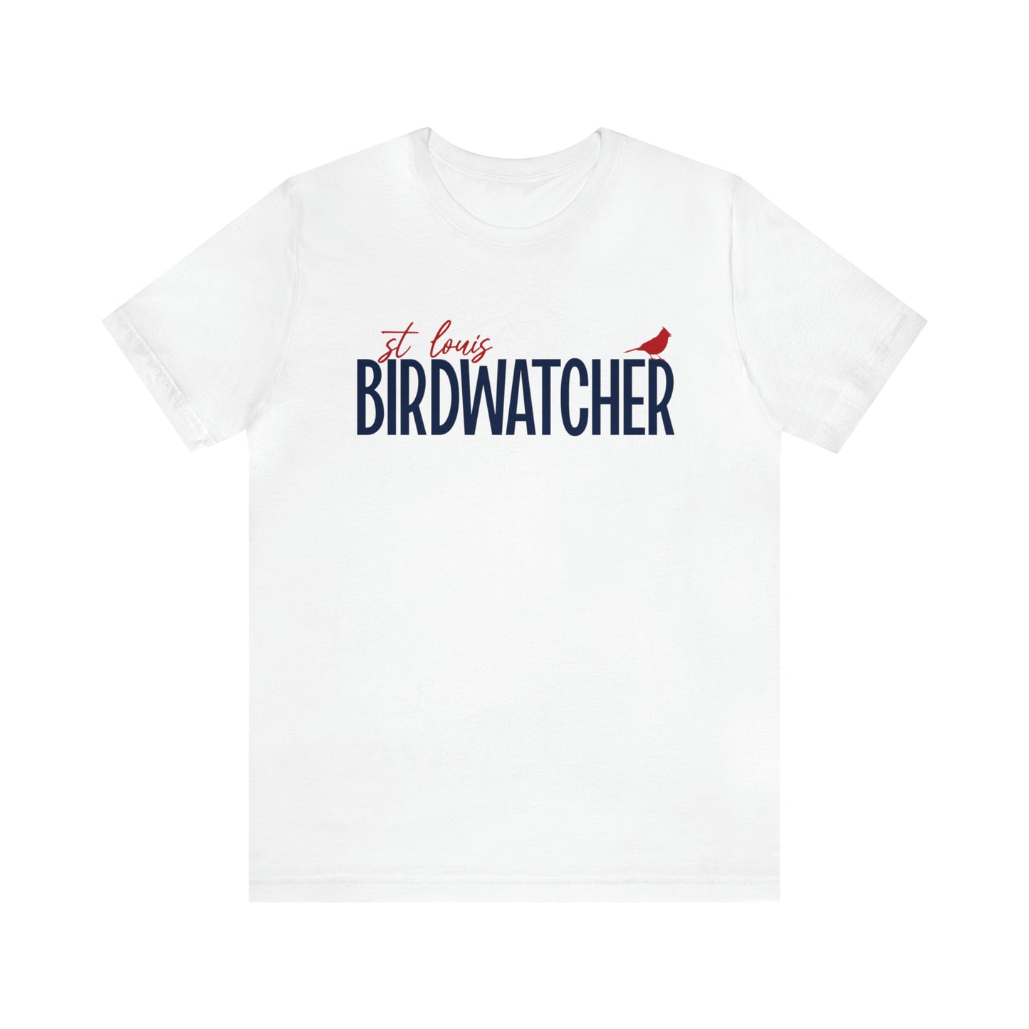 St Louis Baseball Fan "St Louis Birdwatcher" Womens Tee