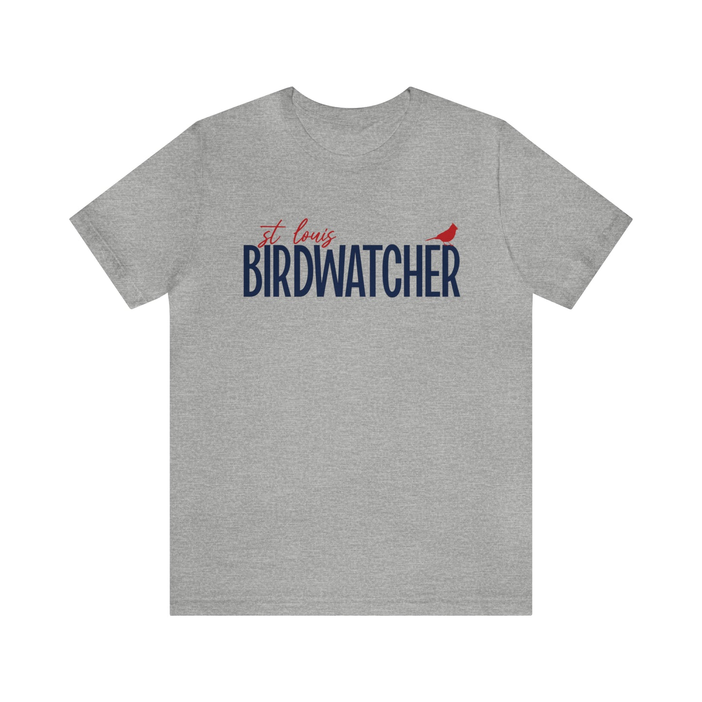 St Louis Baseball Fan "St Louis Birdwatcher" Womens Tee