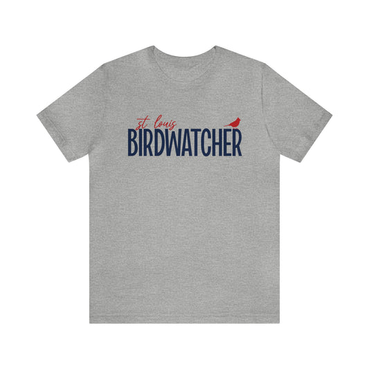 St Louis Baseball Fan "St Louis Birdwatcher" Mens Tee