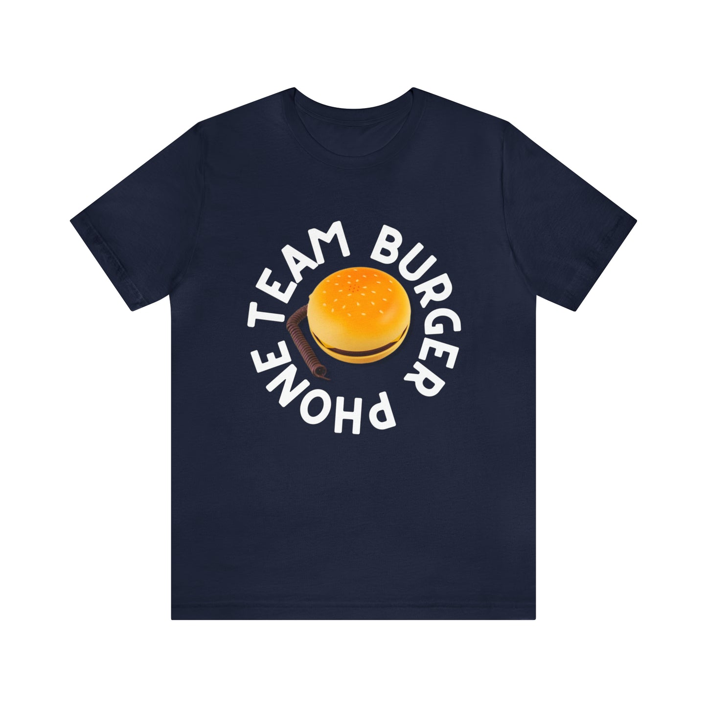 St Louis Baseball Fan "Team Burger Phone" Womens Tee