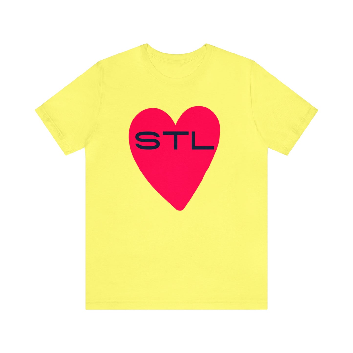 St Louis Soccer Fan "I Heart STL" Womens Jersey Short Sleeve Tshirt