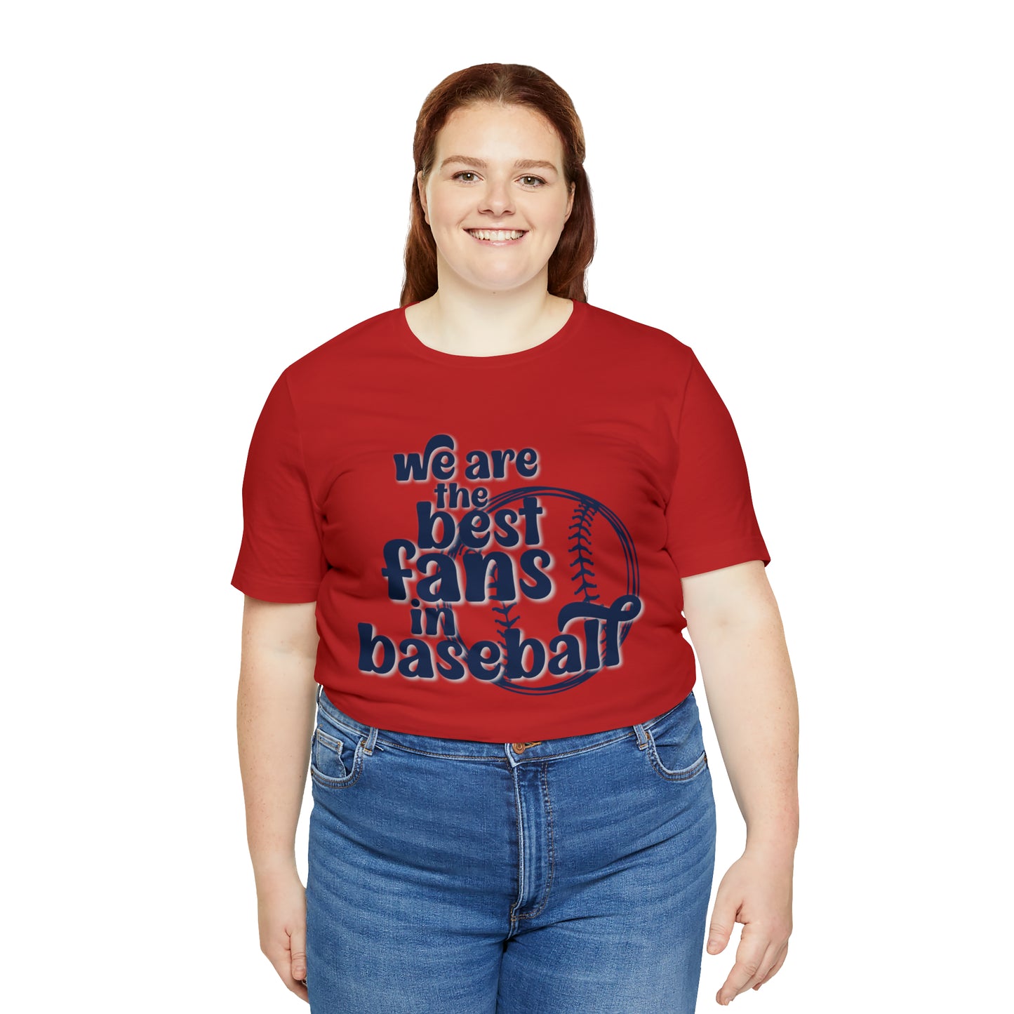 St Louis Baseball Fan "We Are the Best Fans in Baseball" Womens Tee