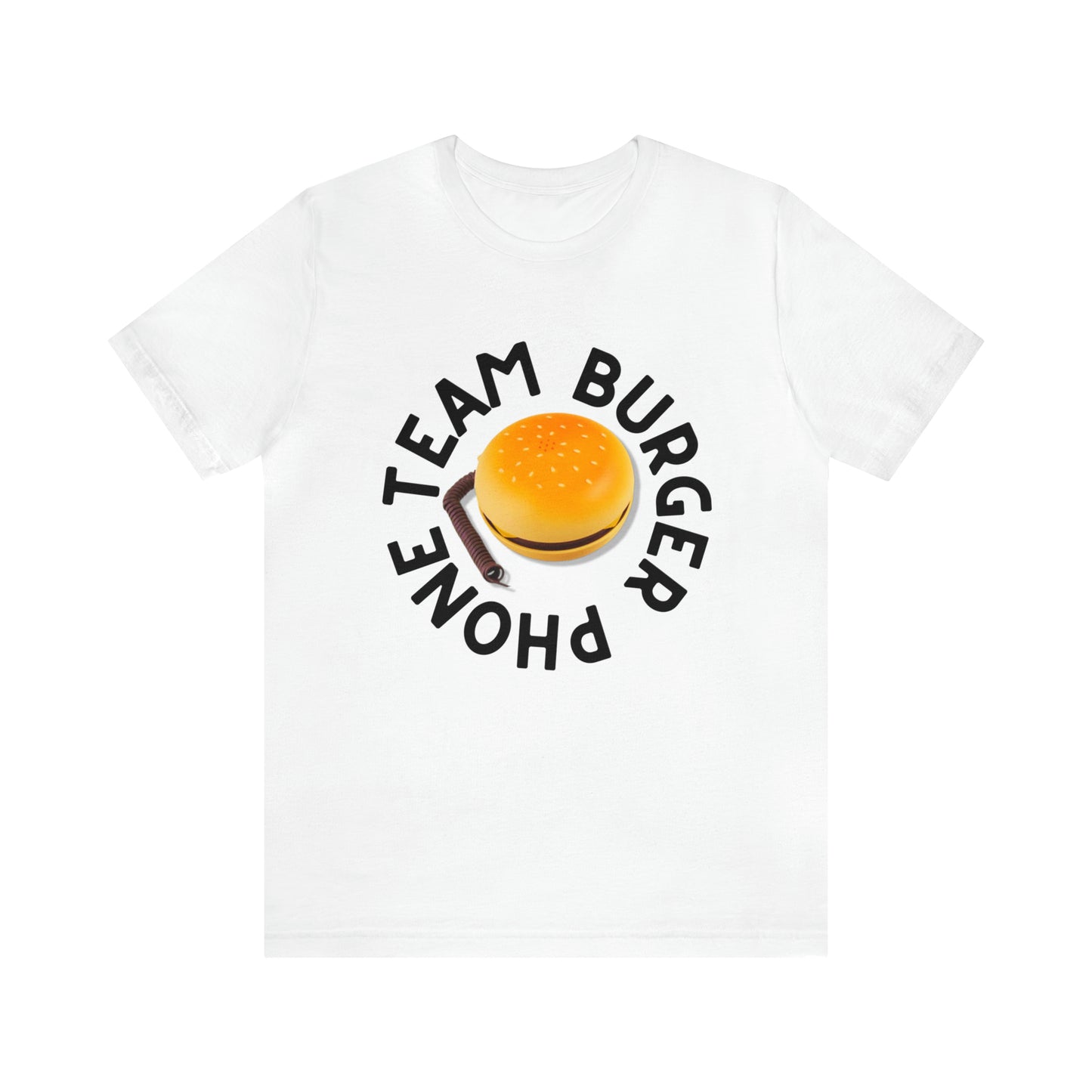 St Louis Baseball Fan "Team Burger Phone" Womens Tee