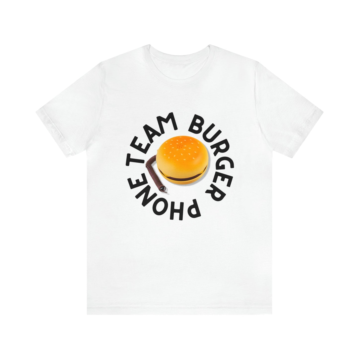 St Louis Baseball Fan "Team Burger Phone" Mens Tee