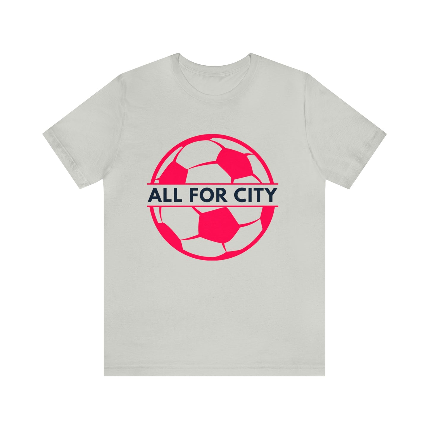 St Louis Soccer Fan "All for City" Mens Tee