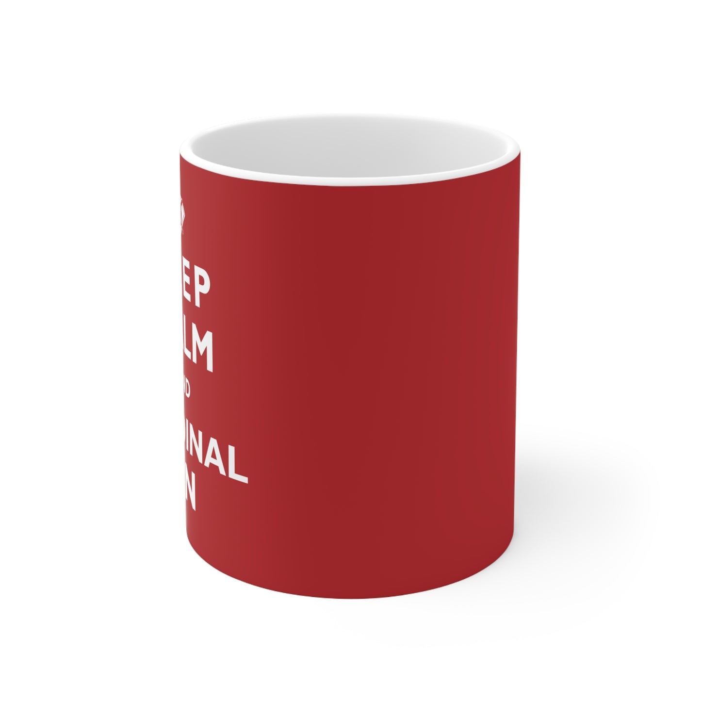 St Louis Baseball "Keep Calm and Cardinal On" Ceramic Coffee Mug, 11oz