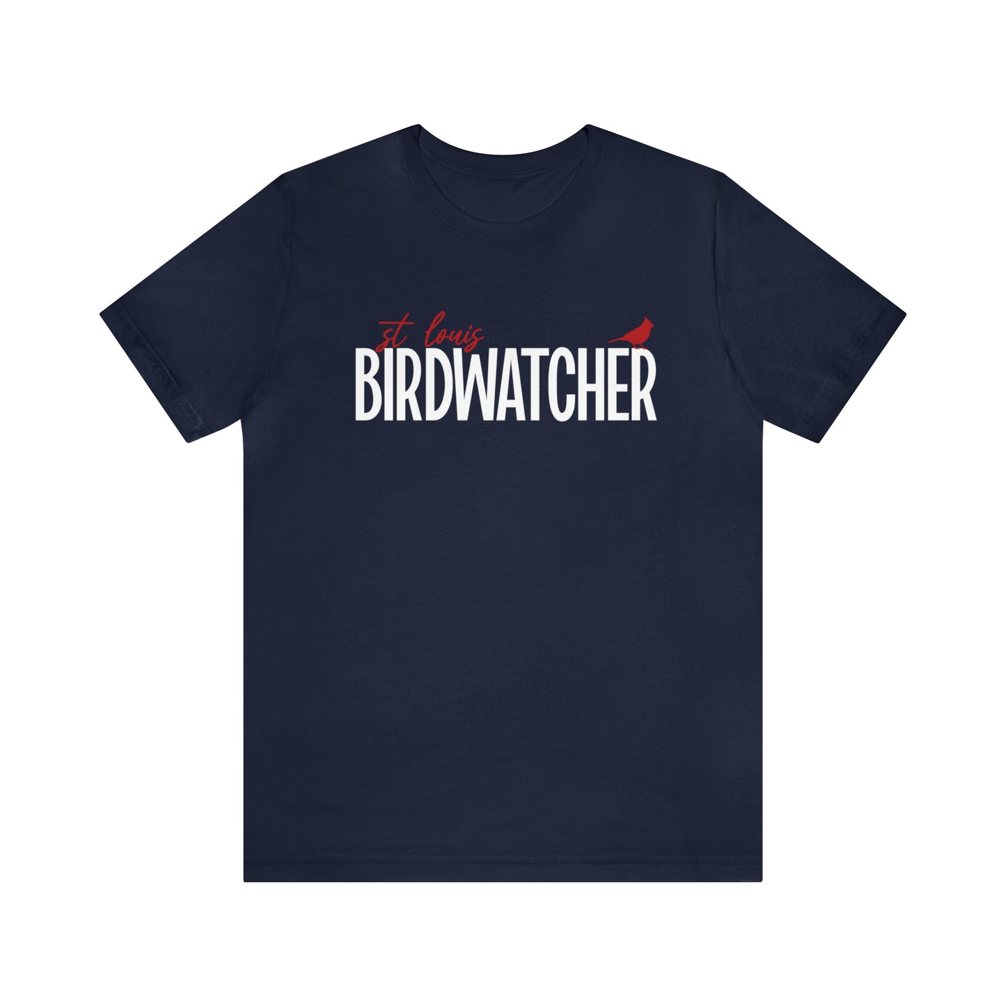 St Louis Baseball Fan "St Louis Birdwatcher" Womens Tee