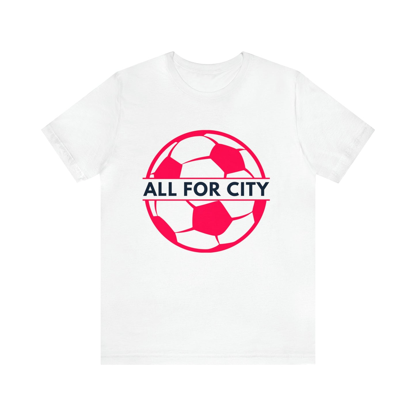 St Louis Soccer Fan "All for City" Mens Tee