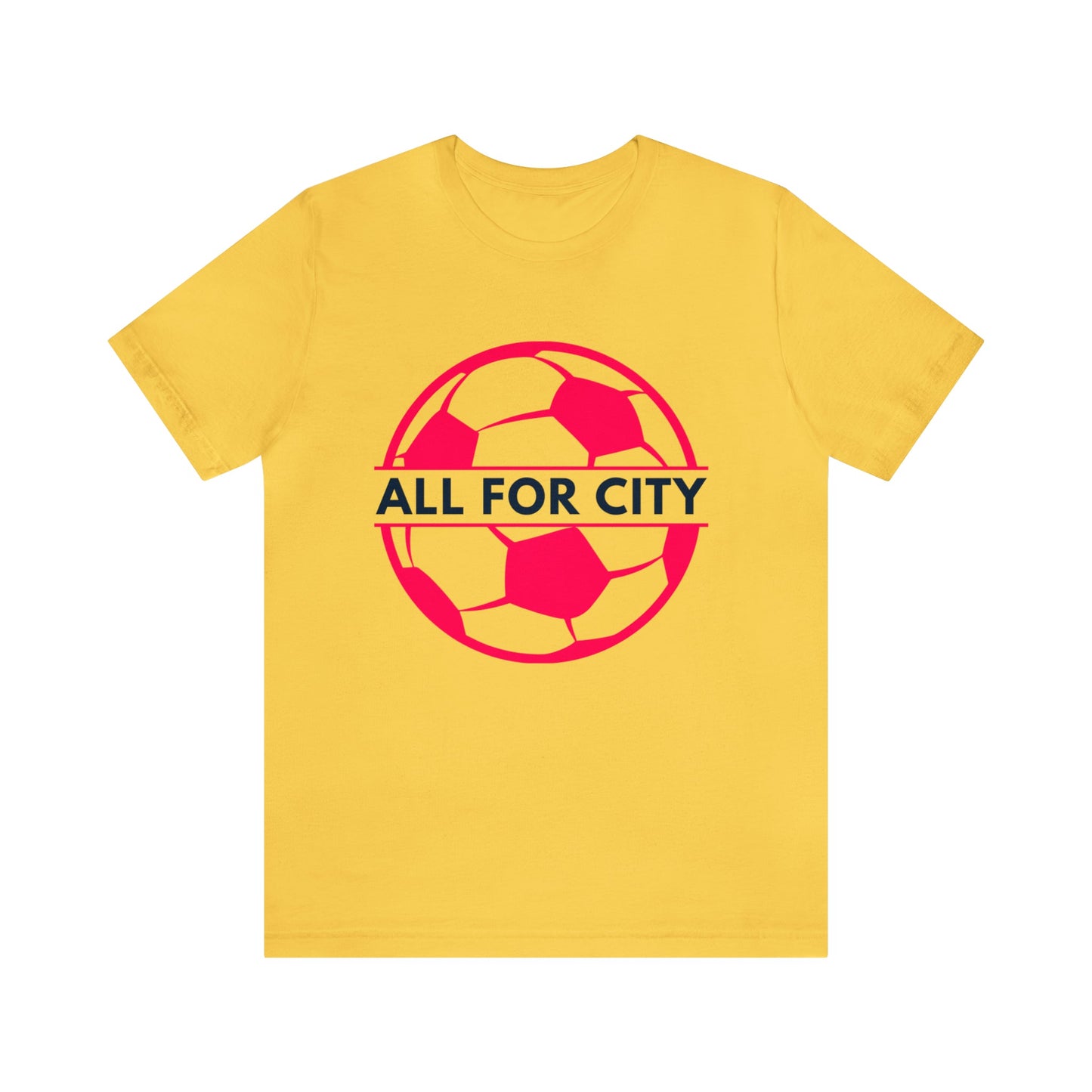 St Louis Soccer Fan "All for City" Mens Tee