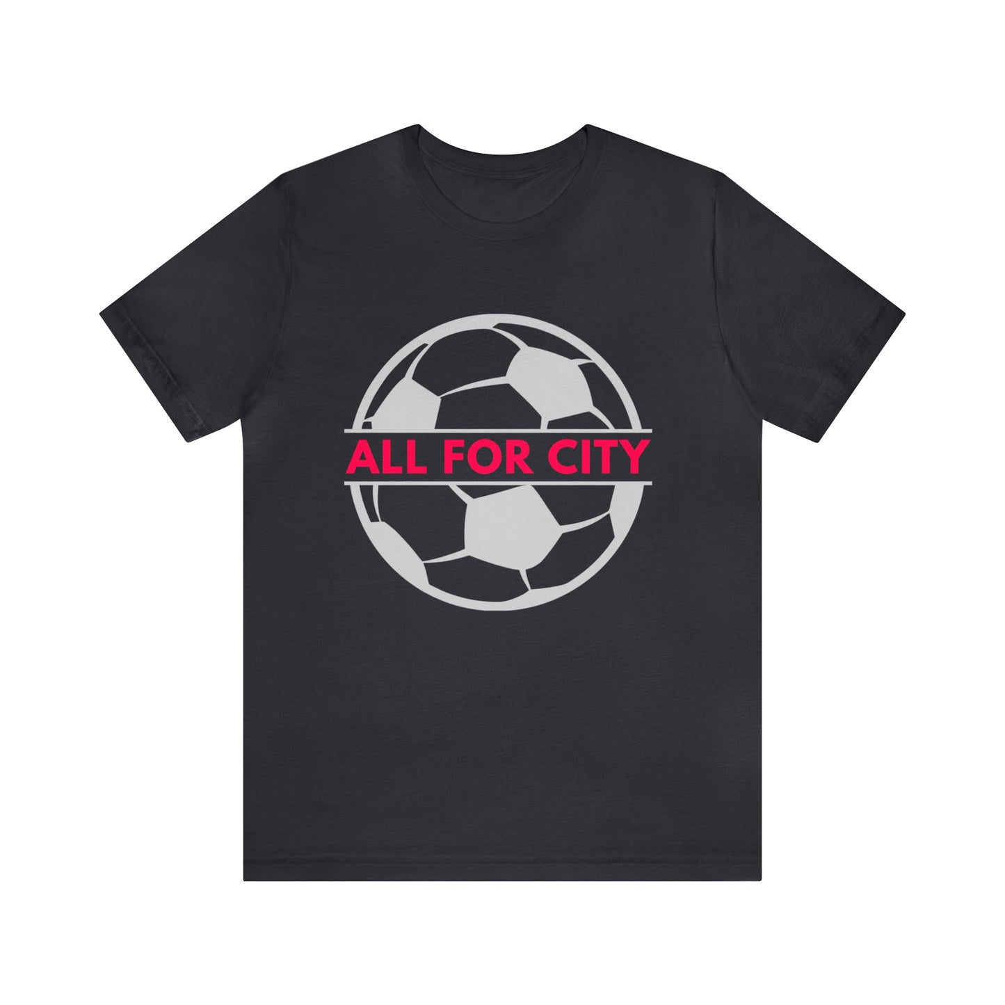 St Louis Soccer Fan "All for City" Mens Tee