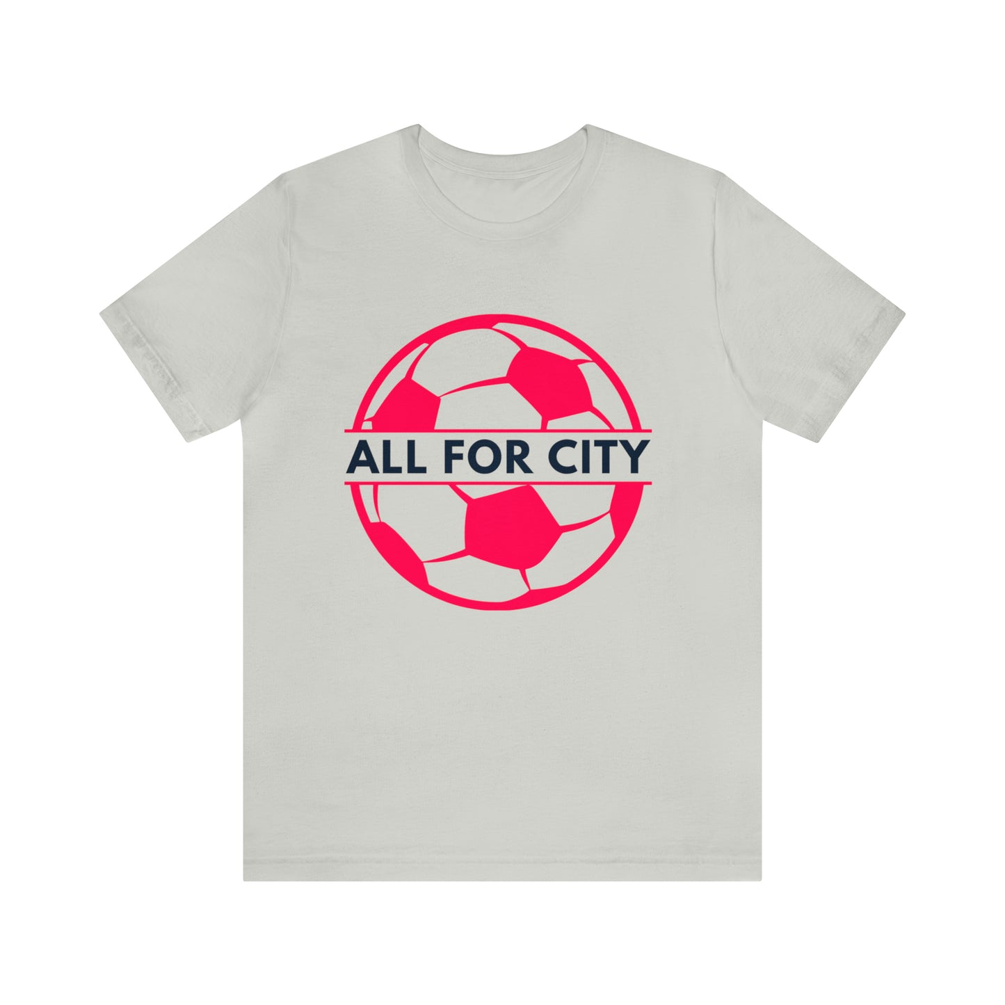 St Louis Soccer Fan "All for City" Womens Tee