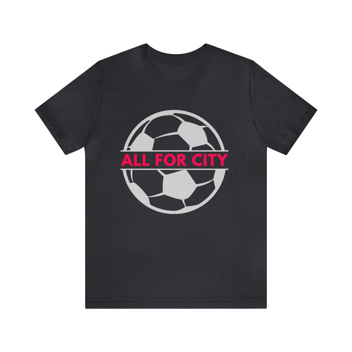 St Louis Soccer Fan "All for City" Womens Tee