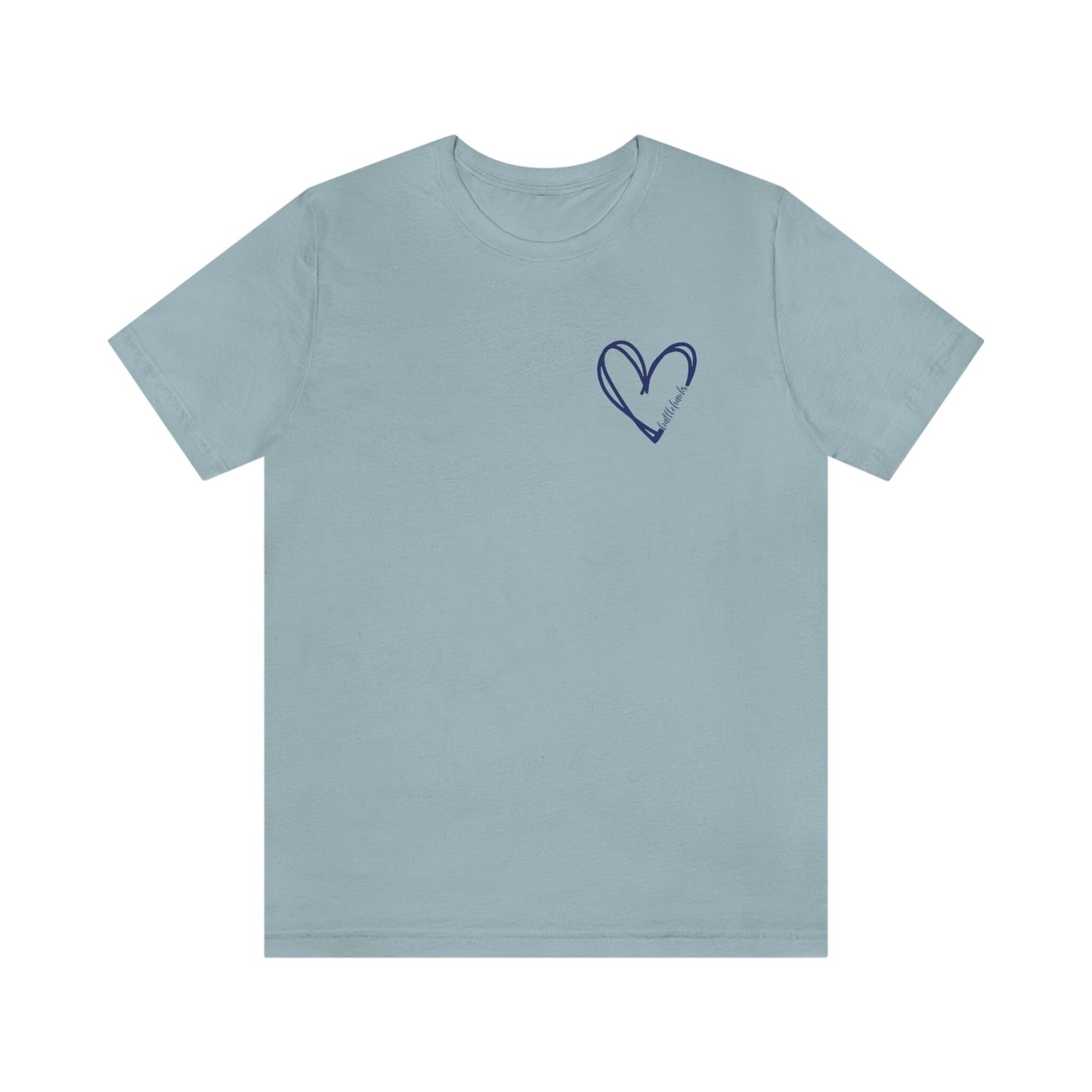 St Louis Football Heart Womens Tee