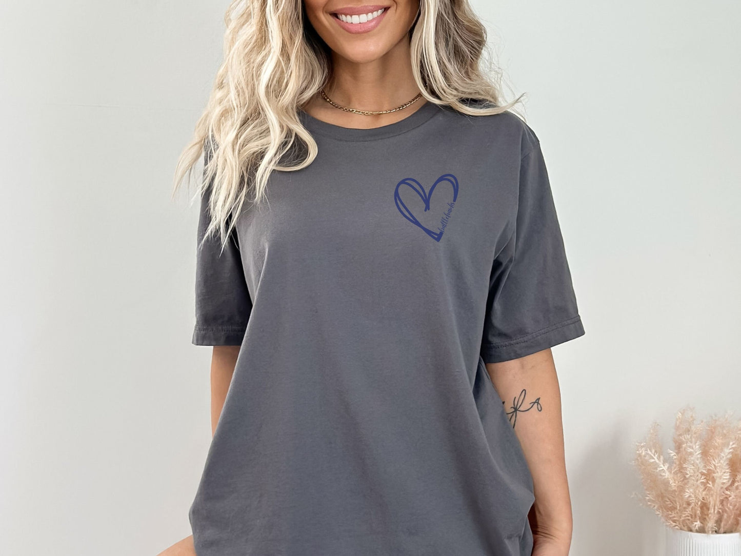 St Louis Football Heart Womens Tee