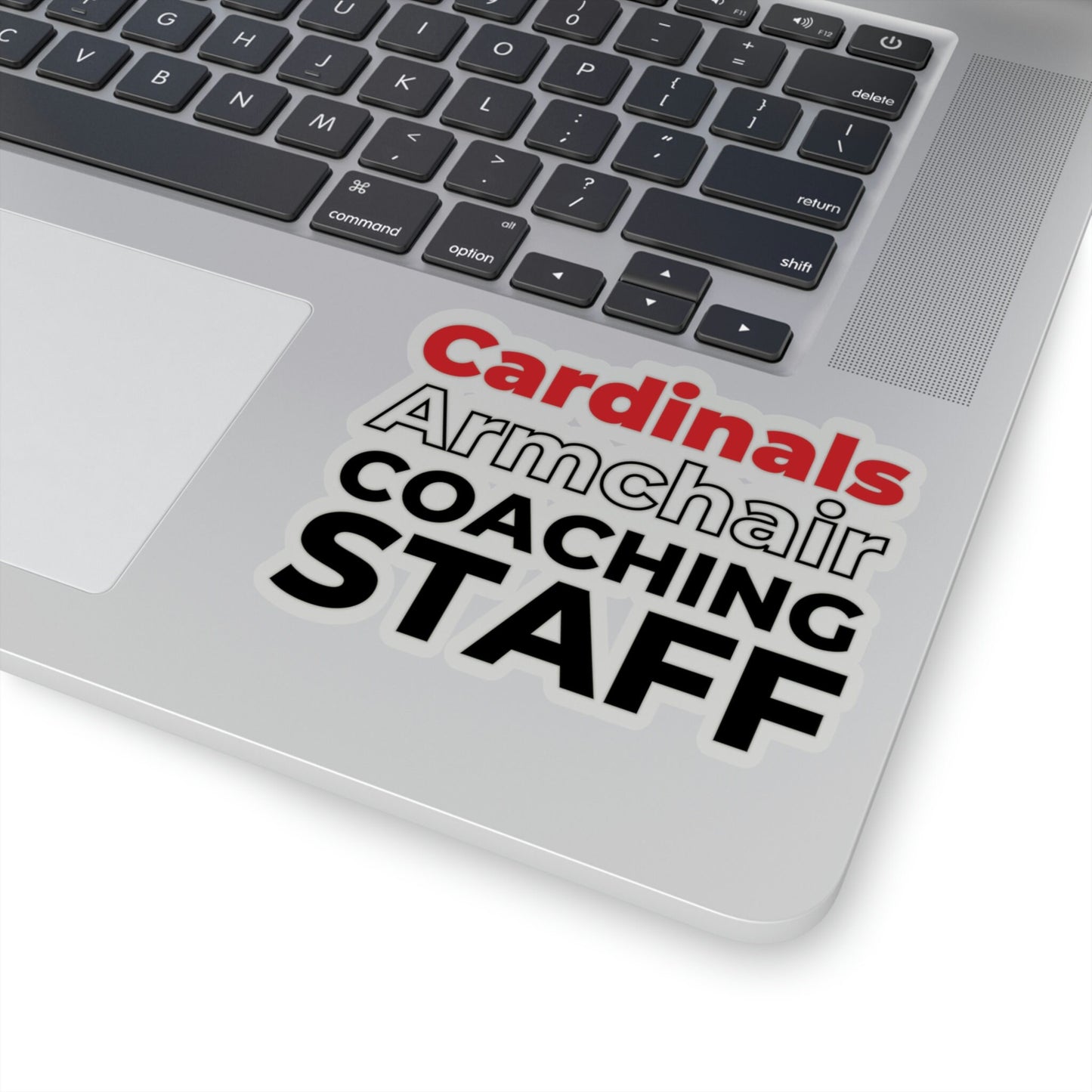 St Louis Baseball Fan "Armchair Coaching Staff" Sticker