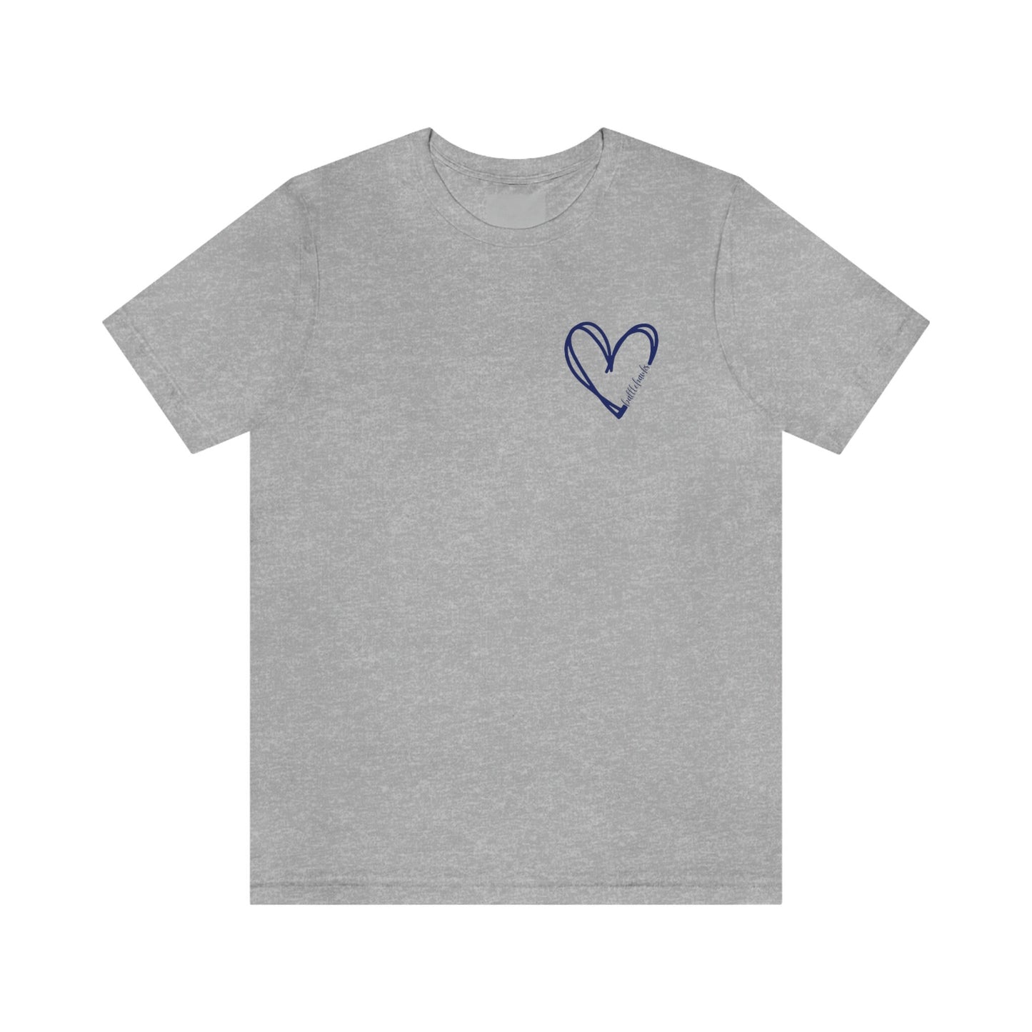 St Louis Football Heart Womens Tee