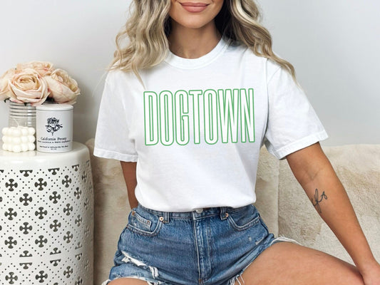 St Louis Dogtown Neighborhood Mens Womens Comfort Colors Tee