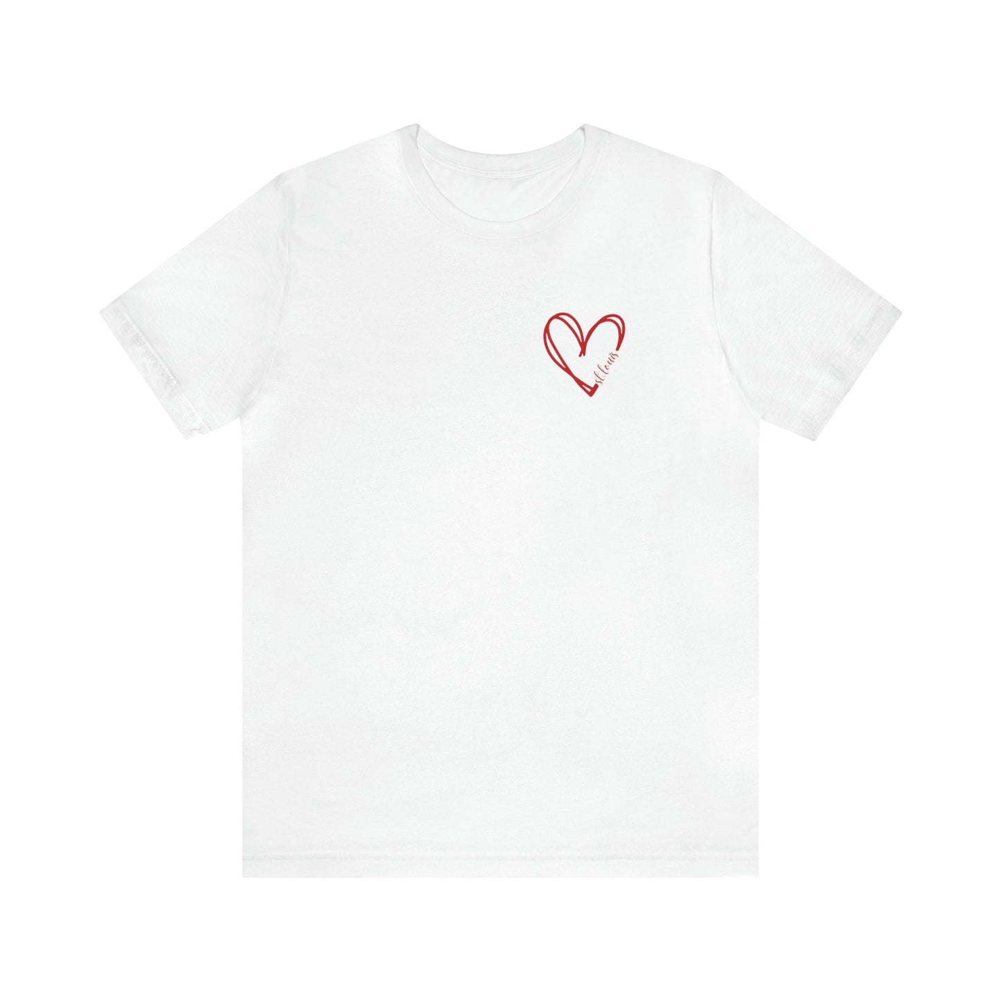 St Louis Heart Womens Tee