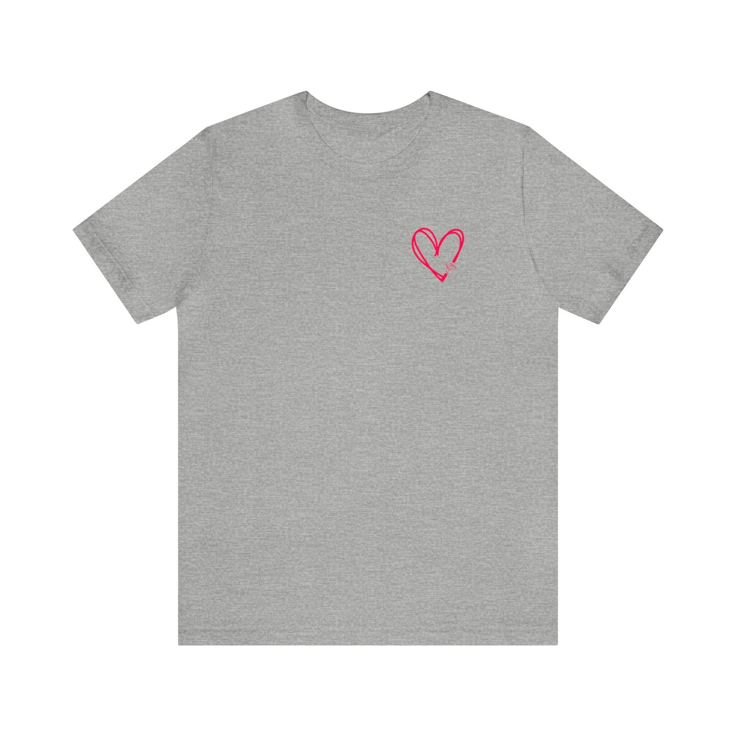 St Louis Soccer Heart "city" Womens Tee