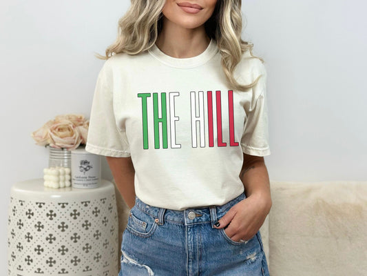 St Louis The Hill Neighborhood Mens Womens Comfort Colors Tee