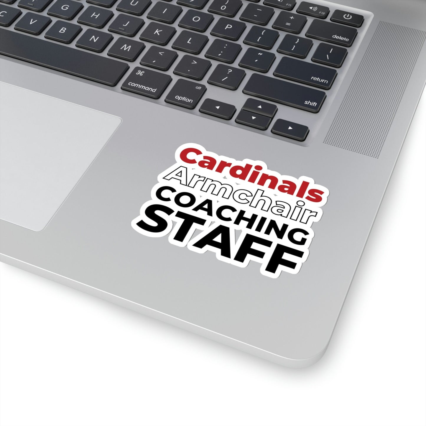 St Louis Baseball Fan "Armchair Coaching Staff" Sticker