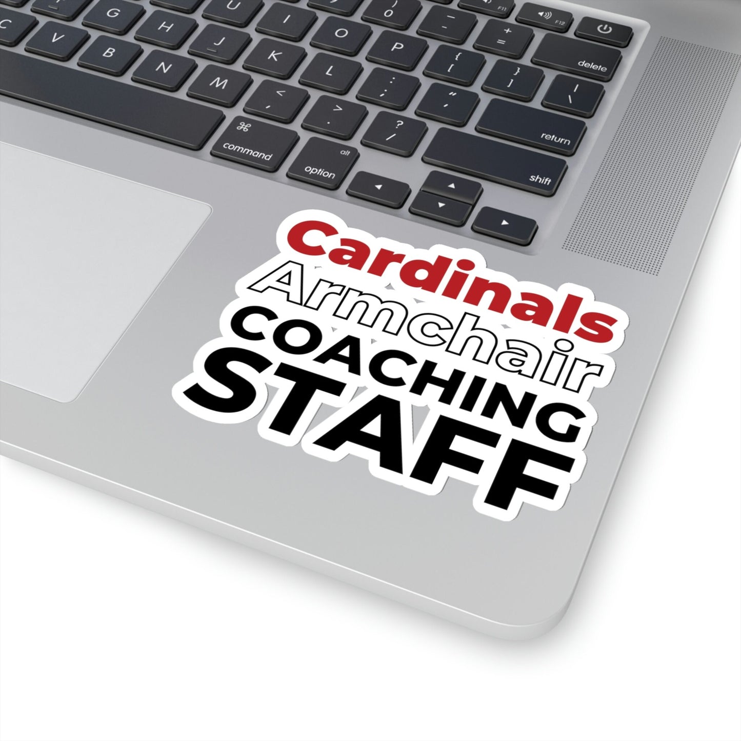 St Louis Baseball Fan "Armchair Coaching Staff" Sticker