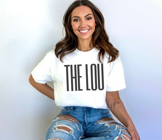 St Louis The Lou Mens Womens Comfort Colors Tee