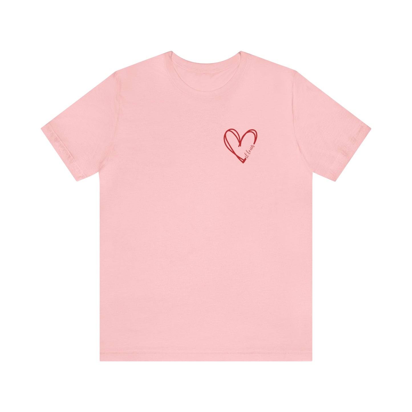 St Louis Heart Womens Tee