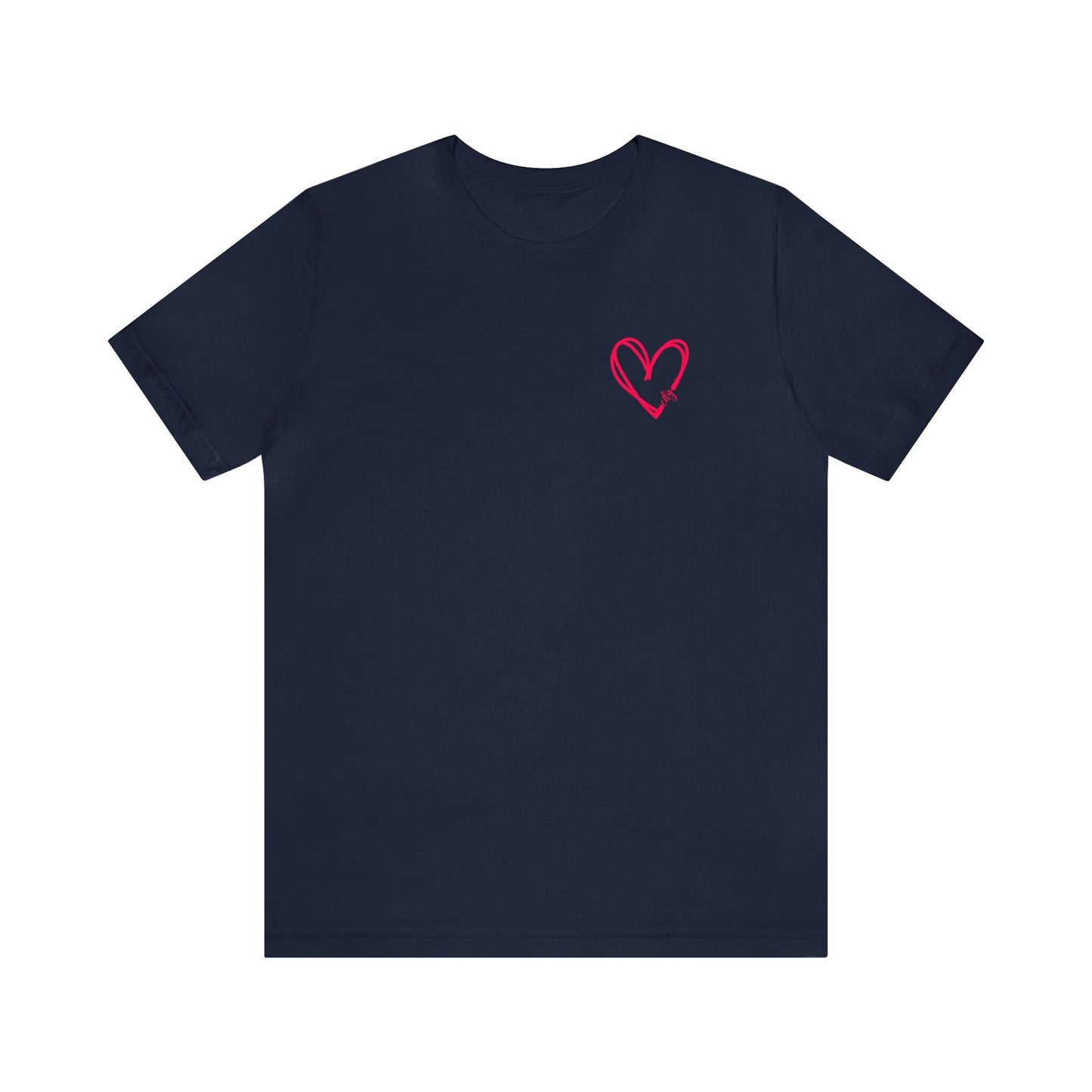 St Louis Soccer Heart "city" Womens Tee